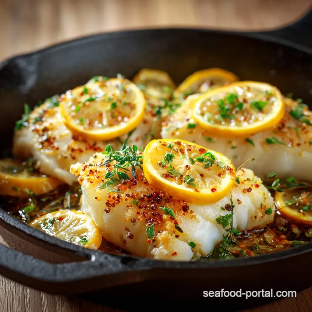 Minute Lemon Baked Cod: Fast & Flavorful Fish Dinner